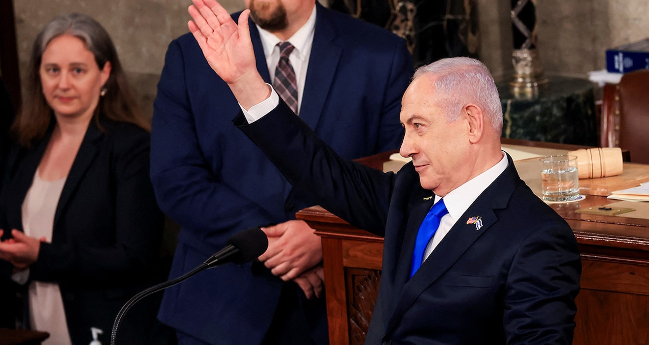 ABD Kongresi’nde yalan söyleyen Netanyahu, ayakta alkışlandı