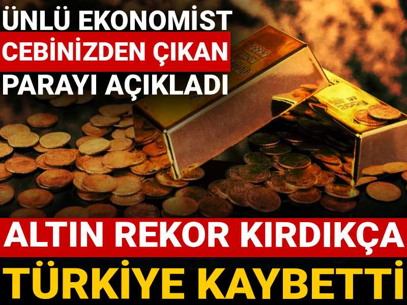 altin rekor kirdikca turkiye kaybetti unlu ekonomist cebinizden cikan parayi acikladi trqdFvuZ